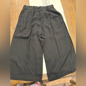 LOFT Black Wide Leg Pants